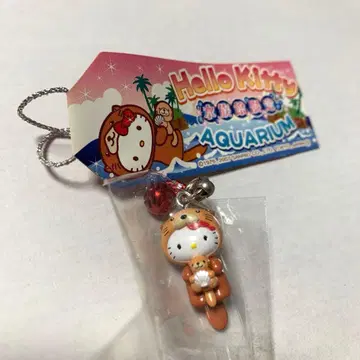 [ 새상품 ] 헬로키티 키티 수족관 스트랩 랏코 아쿠아리움