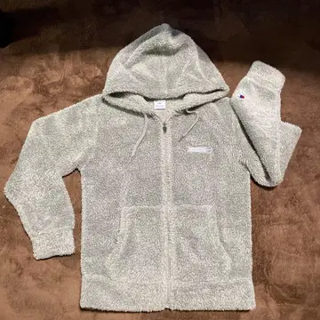 Champion 퍼리 플리스 자켓 그레이 S