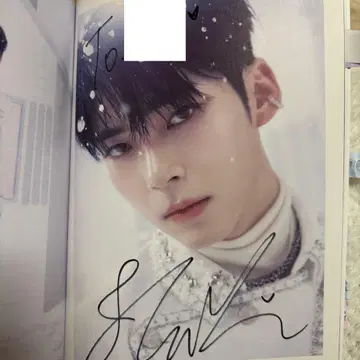 ZB1 한빈 친필 사인