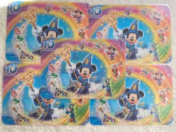 새상품 도쿄디즈니씨 10th 'Be Magical!' 런치 매트