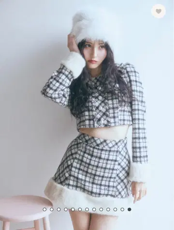 rilly emulie 셋업 화이트 원피스