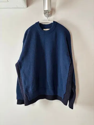 YOKE Connecting Crewneck Sweater 사이즈 2