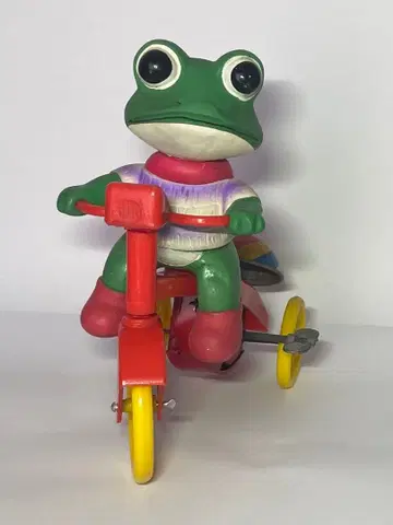 [당시물] 목마좌 케로용 삼륜차 14cm