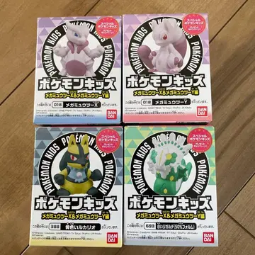 포켓몬 키즈 메가뮤츠X & 메가뮤츠Y 편 4개 세트 루카리오