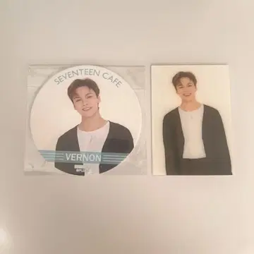 SEVENTEEN CAFE 2020 트레이딩 카드&코스터(버논)