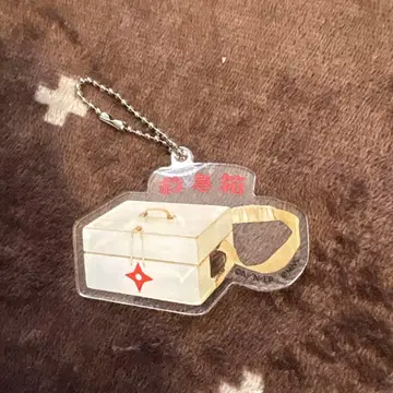 닌뮤 이사쿠 모티브 긴급 상자 아크릴 키링