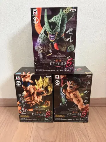 드래곤볼 조형천하 5 피규어 3체 세트