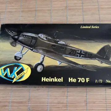 WK 모델즈 1/72 하인켈 He70F