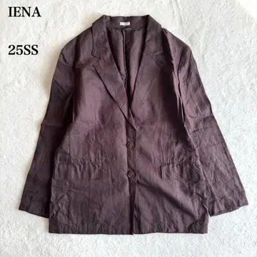 25SS IENA 워셔블 소프트 린넨 2B 자켓