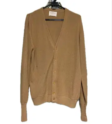 70's Jantzen 카멜 가디건 vintage
