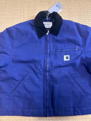 택 포함 새상품 Carhartt WIP 네이비 OG 디트로이트 자켓 S