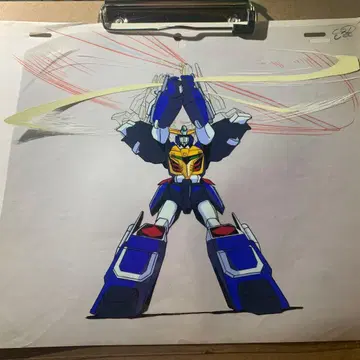 용사특급 카이저 애니메이션 셀화