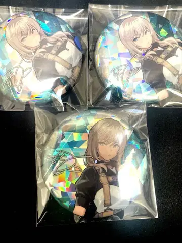 토게나시 토게아리 캔뱃지 카와라기 모모카 사인 3세트