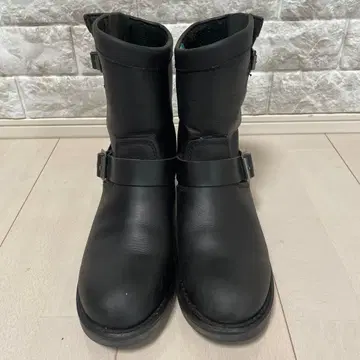 [ ALPHAINDUSTRIES ] 가죽 엔지니어 부츠 미들