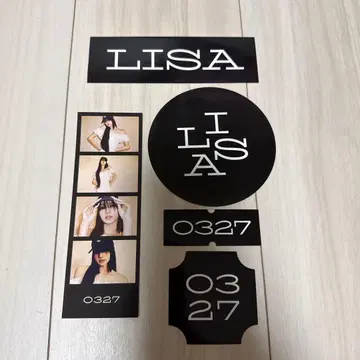 BLACKPINK LISA 포토 카드 세트 0327