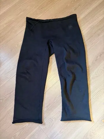 Yeezy 맨투맨 와이드 팬츠 블랙