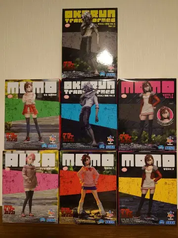 단다단 Luminasta 모모 오카룬 아이라 피규어 세트