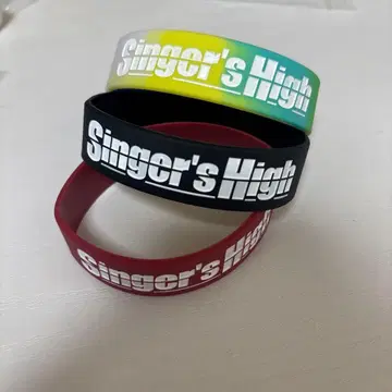 Singer's High 러버 밴드 3개 세트