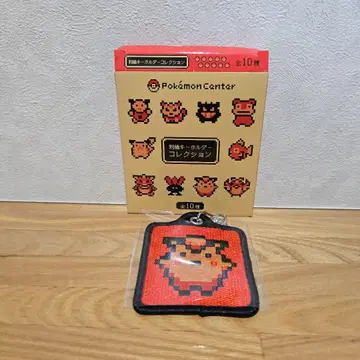 포켓몬스터 금은 자수 키링 도트 그림 피피