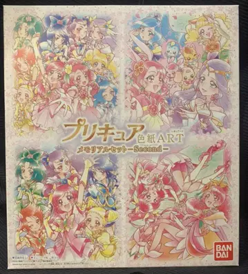 프리미엄 반다이 프리큐어 색지ART 메모리얼 세트 -Second- 전4종