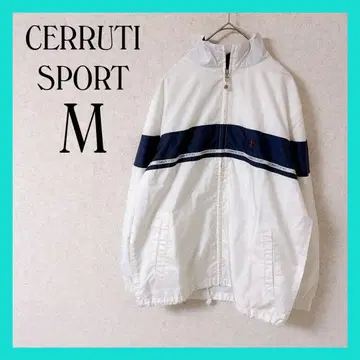 CERRUTI SPORT M 나일론 자켓 화이트 계열 남성용 긴팔