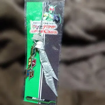 MOVIE 대전 2010 캐릭터 리본 스트랩 가면라이더 W & 디케이드