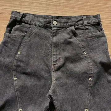 FIND-OUT READY TO WEAR / 블랙 데님 팬츠