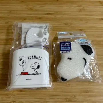 스누피 밥주걱 스펀지