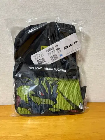 포켓몬 플래티넘 잡화 메쉬 디자인 백팩 메가 루카리오