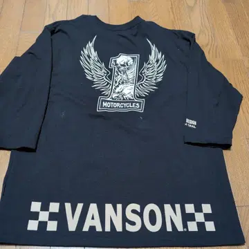 VANSON 7부 기장 티셔츠