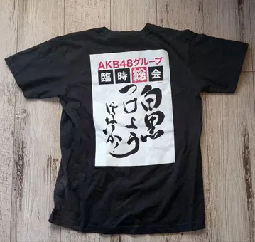 레어 AKB48 HKT48 T셔츠 아이돌 사카미치 구제 의류 빈티지