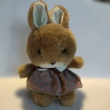 선애로우 토끼 봉제 인형 쇼와 레트로 당시 물품