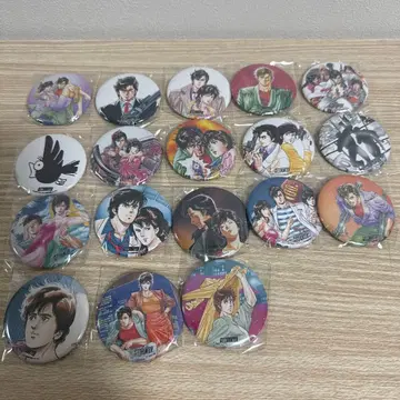 1. 시티헌터 캔뱃지 세트 CITYHUNTER