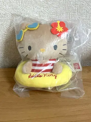 아베일 헬로키티 튜브 마스코트 키링 튜브 일광화상