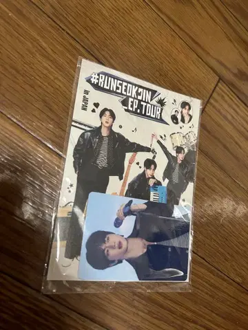 RUNSEOKJIN EP TOUR 엽서 JAPAN