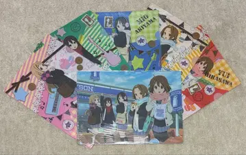 케이온! 로손 클리어 파일 6장 세트