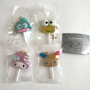 산리오 컬러풀 캔디 참 한교동 마이멜로디 우사하나 가챠