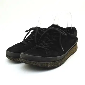 버켄스탁 40 혼네프 스웨이드 로우컷 스니커즈 블랙/LD18