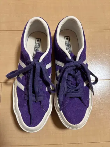 CONVERSE 컨버스 원스타 스웨이드 보라색 퍼플 23.5cm