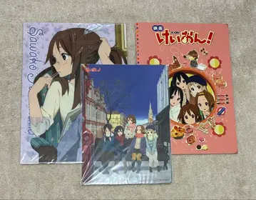 케이온! 영화 책받침 영화 팜플렛 클리어 파일 세트