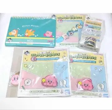 별의 커비 제일복권 스테이셔너리 러버 컬렉션 키링