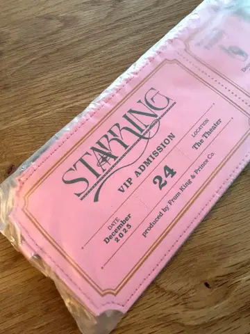 티켓 패스 케이스 킹프리 STARRING POP-UP STORE