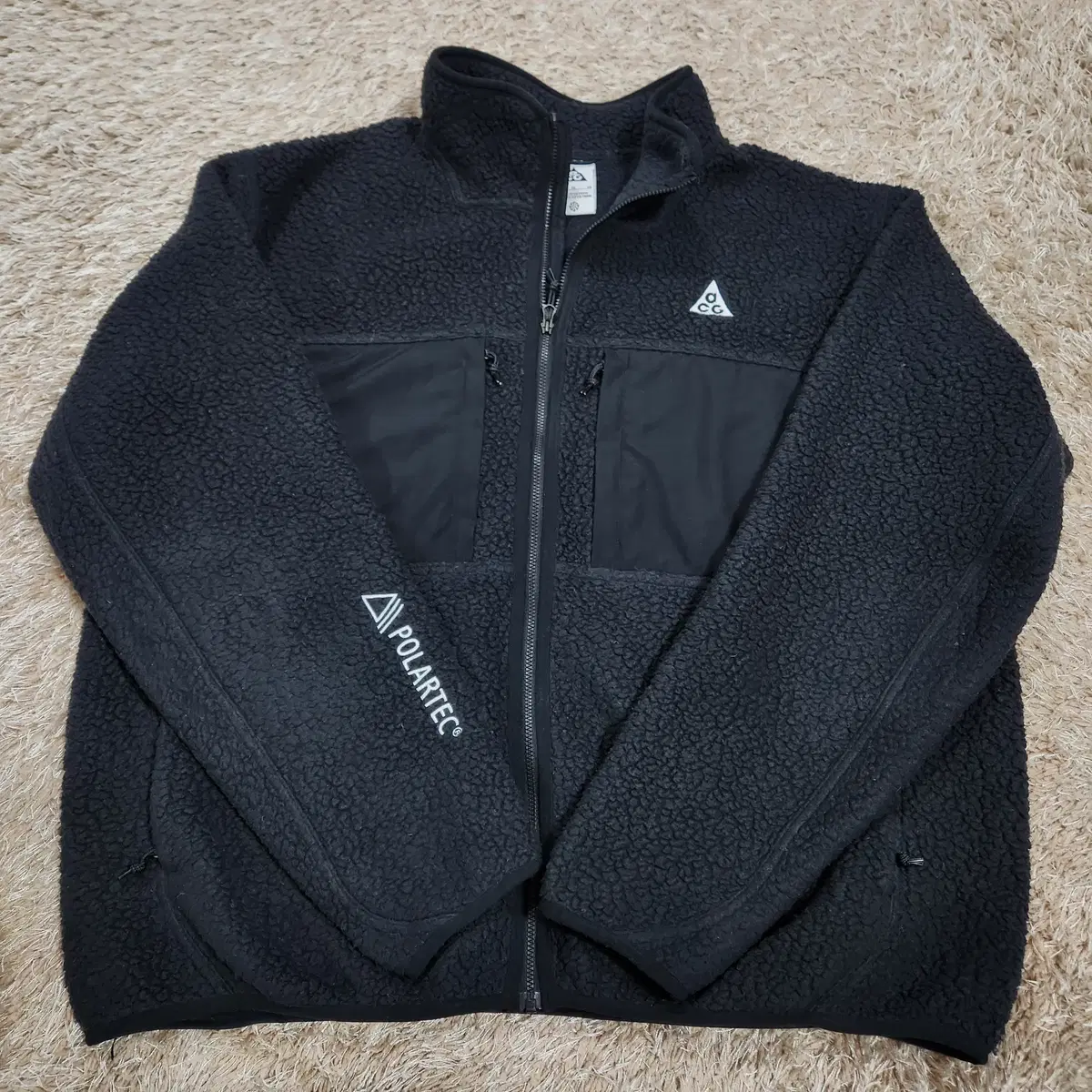 nike acg micro fleece jacket
