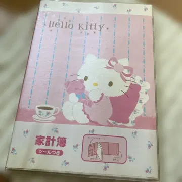 미사용품 산리오 Hello Kitty 가계부 씰 포함