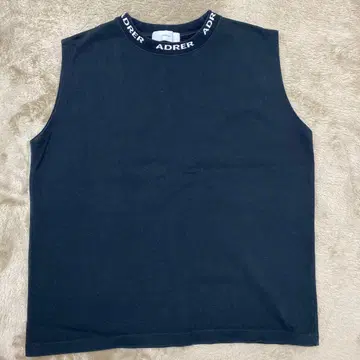 아들러 ADRER 엑스트라 퀄리티 헤비 코튼 슬리브리스 블랙