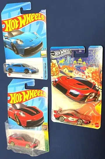 핫휠 포르쉐 3대 세트