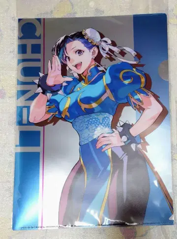 춘리 메탈릭 클리어 파일 캡콤 스토어 스트리트 파이터 미타 치세