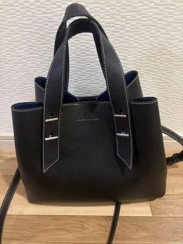 찰스앤키스 더블 핸들 핸드백 숄더백