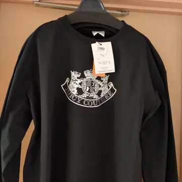 Juicy Couture 블랙 긴팔 T셔츠