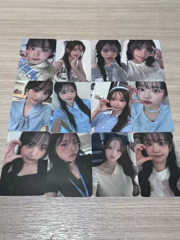 QWER ROCKATION 월드 투어 트레이딩 카드 12종 컴프